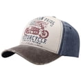 thumbnail image 1 of Lispipm Women's Classic Vintage Distressed Baseball Cap Washed Cotton Travel Camping Adjustable Fit Hats Casual Daily Caps Brown, 1 of 5