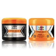 Liss Expert Stem Cells Smoothing Treatment ONE Shoulder Length app and Magic AI Mask, 8.45 oz Set