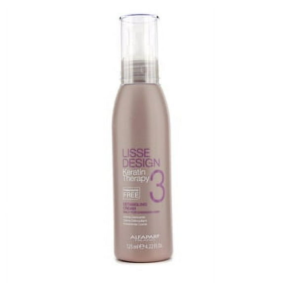Lisse Design Keratin Therapy Detanling Cream - For Damaged Hair (Salon Size) 4.22oz