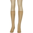 thumbnail image 1 of Lissele Full Support Women's Plus Size Knee High 3 Pack Nude, XXL, 1 of 6