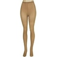 thumbnail image 1 of Lissele Women's Plus Size Compression Pantyhose Pack of 1 Suntan, 7x, 1 of 7