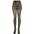 thumbnail image 1 of Lissele Women's Plus Size Day Sheer Pantyhose Pack of 3 Black, 7x, 1 of 7