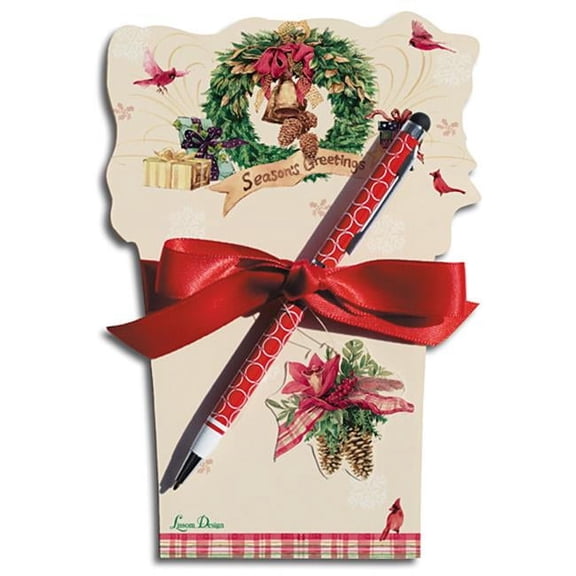 Lissom Design 22058 Diecut Notepad - Holiday Favorites