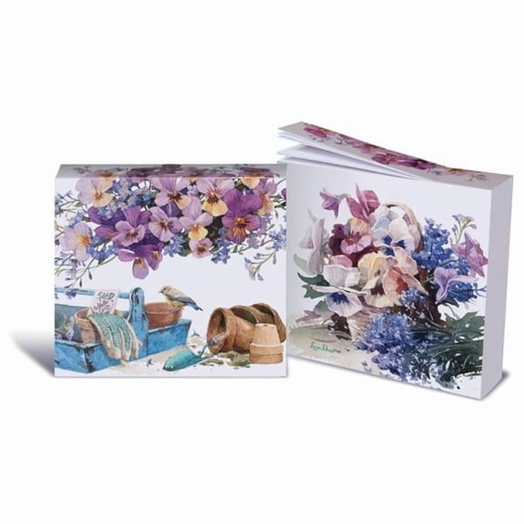 Lissom Design 24180 Sticky Note Block - Blossom of Hope