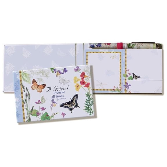 Lissom Design 27105 A Friend Loves At All Times Sticky Memo Pen Set
