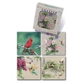 thumbnail image 1 of Lissom Design 36077 4 x 4 in. Lakeside Breeze Decorative Coaster Set, Multi Color, 1 of 1