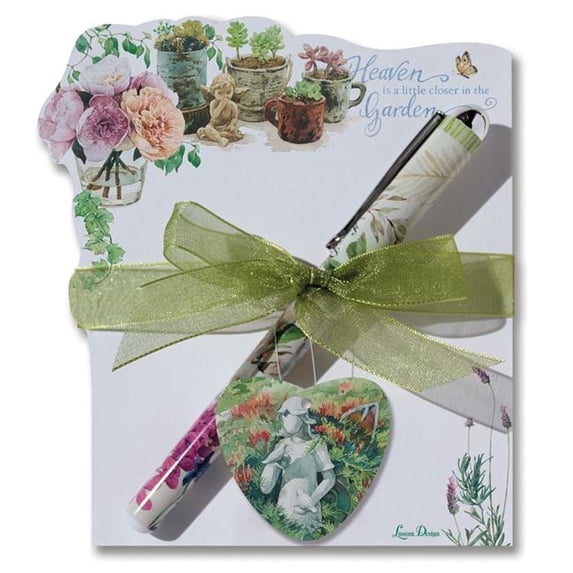 Lissom Design 22075 4.37 x 5.37 in. Die Cut Notepad - Faith Hope Love