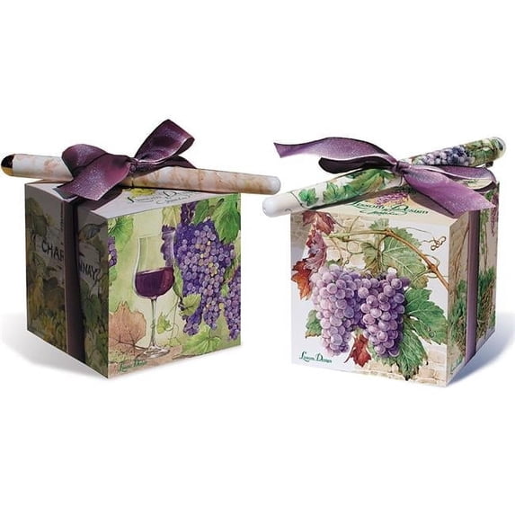 Lissom Design W24061 Wine Country 2 Paper Block Pen Sets