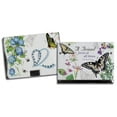 thumbnail image 1 of Lissom Design W61005 2 Piece Butterfly Compact Mirror Set, 1 of 1