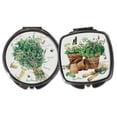 thumbnail image 1 of Lissom Design W61067 2 Piece Herb Garden Compact Mirror Set, 1 of 1