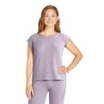 thumbnail image 1 of Lissome Women's and Women’s Plus Ribbed Top and Pants Lounge Set, 2-Piece, Sizes S-4X, 1 of 5