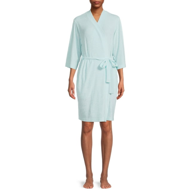 Lissome Women's and Women's Plus Size Terry Cloth Robe