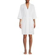 Lissome Women's and Women's Plus Size Waffle Knit Wrap Robe