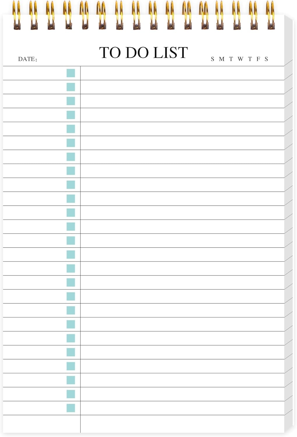 To Do List Notepad, Undated Daily Planner Notepad With To Do List ...