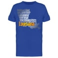 thumbnail image 1 of List Of Cities Louisiana T-Shirt Men -Image by Shutterstock, Male Large, 1 of 2