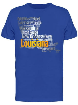 louisiana t shirts for men