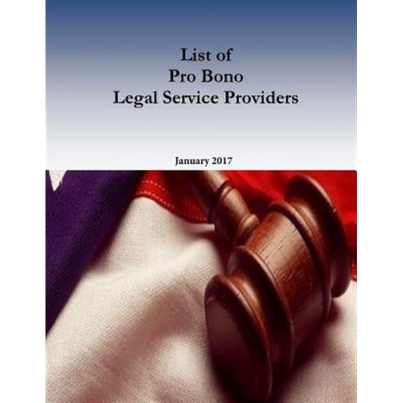 List of Pro Bono Legal Service Providers