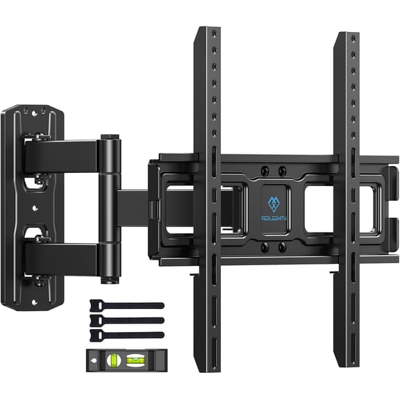 Listed Full Motion TV Wall Mount for Most 26-60 inch Flat Curved OLED 4K TVs & PSMFK7 Full Motion TV Wall Mount Bracket for 26-55in TVs
