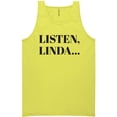 thumbnail image 1 of Listen, Linda. . . Neon Tank Top, 1 of 1