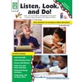thumbnail image 1 of Pre-Owned Listen, Look, and Do!, Grades PK - 1: Over 120 Activities to Strengthen Visual and Auditory Discrimination and Memory Skills (Paperback) 1933052228 9781933052229, 1 of 1