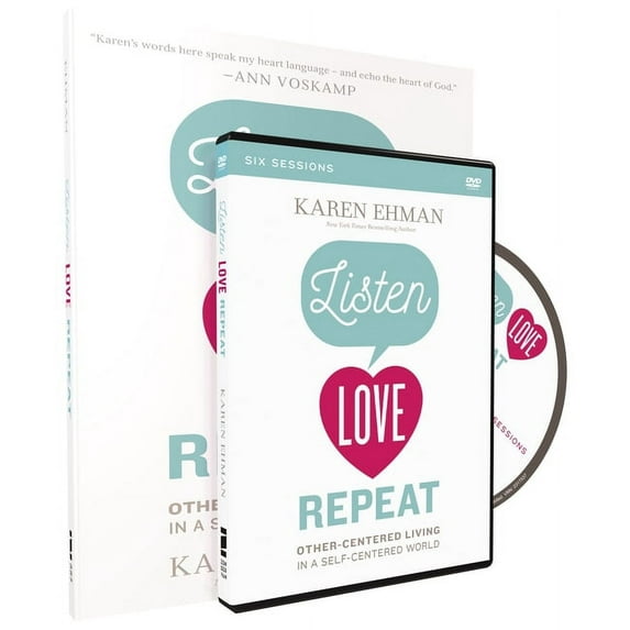Listen, Love, Repeat Study Guide with DVD: Other-Centered Living in a Self-Centered World (Paperback)