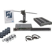 Listen Technologies LS-58-072 Listen iDSP Advanced Level III Stationary RF System, LT-800-072 Transmitter, 4x LR-5200-072 Receiver, LA-381-01 Charging Tray, 72 MHz