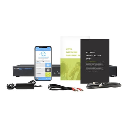 Listen Technologies EVERYWHERE LW-200P-08 - Audio server