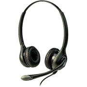 Listen Technologies LA-453 ListenTALK Headset 3 Over Head Dual with Built-in Boom Microphone, Black and Gray, Over-The-Head Fit for Comfortable and Secure Wear, Unmatched Audio Performance