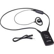 Listen Technologies LR-5200-IR-P1 Advanced Intelligent DSP IR Receiver Package 1; Includes One 1 LR-5200-IR Receiver, Integrated Neck Loop/Lanyard, and a Universal Ear Speaker