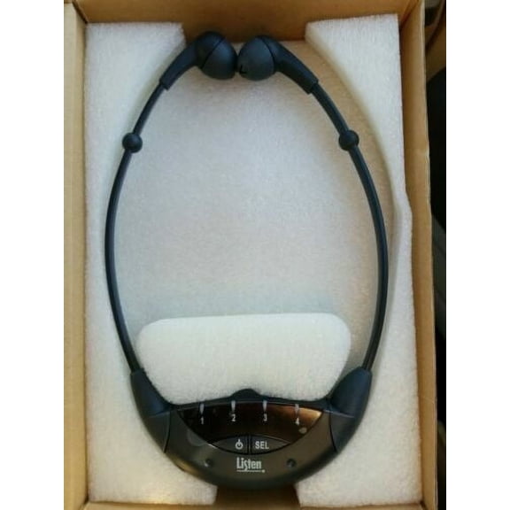 Listen Technologies LR42 IR Stethoscope 4-Channel Receiver NEW