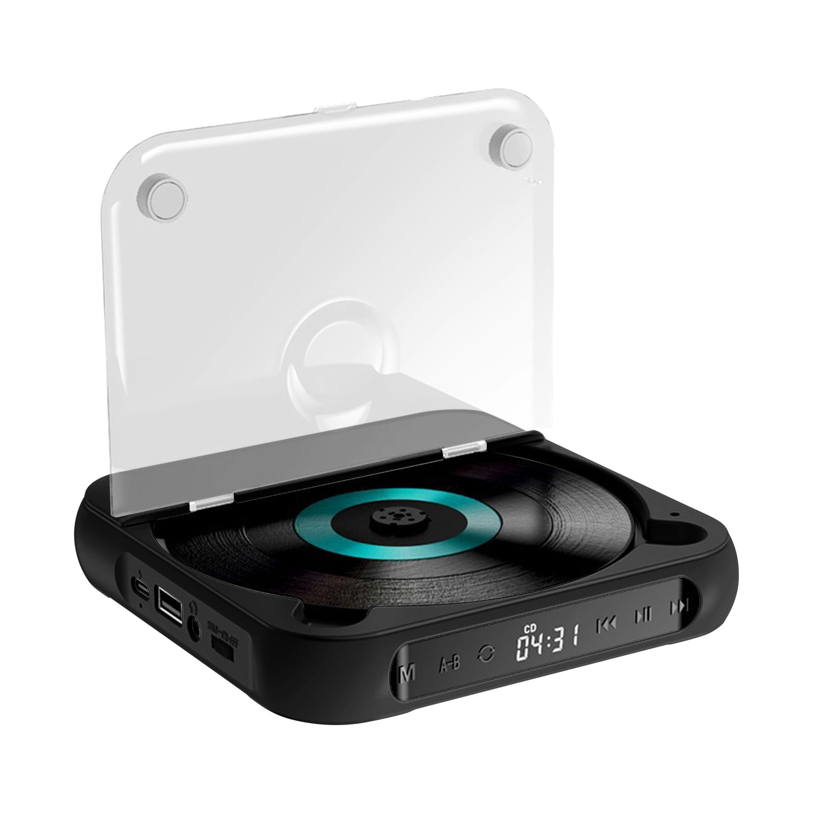 プレーヤー AVOX PORTABLE BD PLAYER AVOX JPT-700W Portable DVD Player with Remote Control - 1.5 Inch