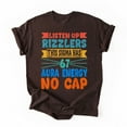 thumbnail image 1 of Listen Up Rizzlers This Sigma Has 67 Aura Energy Six Seven T-Shirt, Multicolors, Size S-5XL, 1 of 5