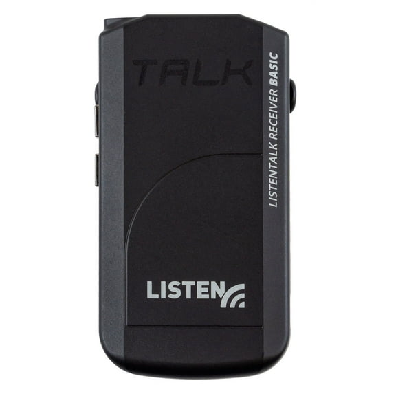 Listen Technologies LKR-12 Wireless Speaker Channel Stereo Receiver with Universal Ear Speaker