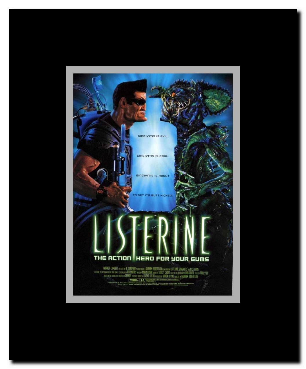 Listening Framed Movie Poster