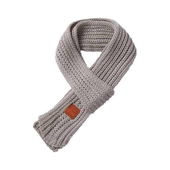 Listenwind 13 Colors Kids Scarf Boys Girls Baby Winter Warm Scarf Knit Shawl Scarf Children Neck Collar Keep Warm Accessories