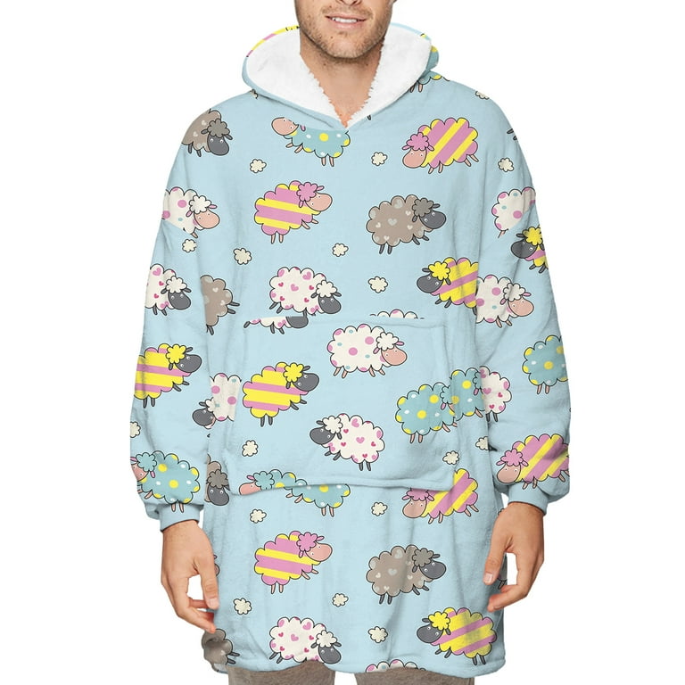 Weighted discount blanket sweatshirt