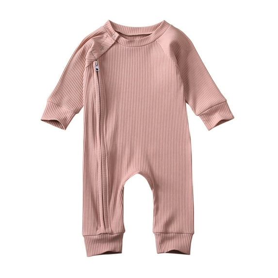 Listenwind Newborn Baby Boy Girl One Piece Rompers Long Sleeve Organic Rompers Jumpsuits Pajamas Sleeper Overall Toddler Clothes
