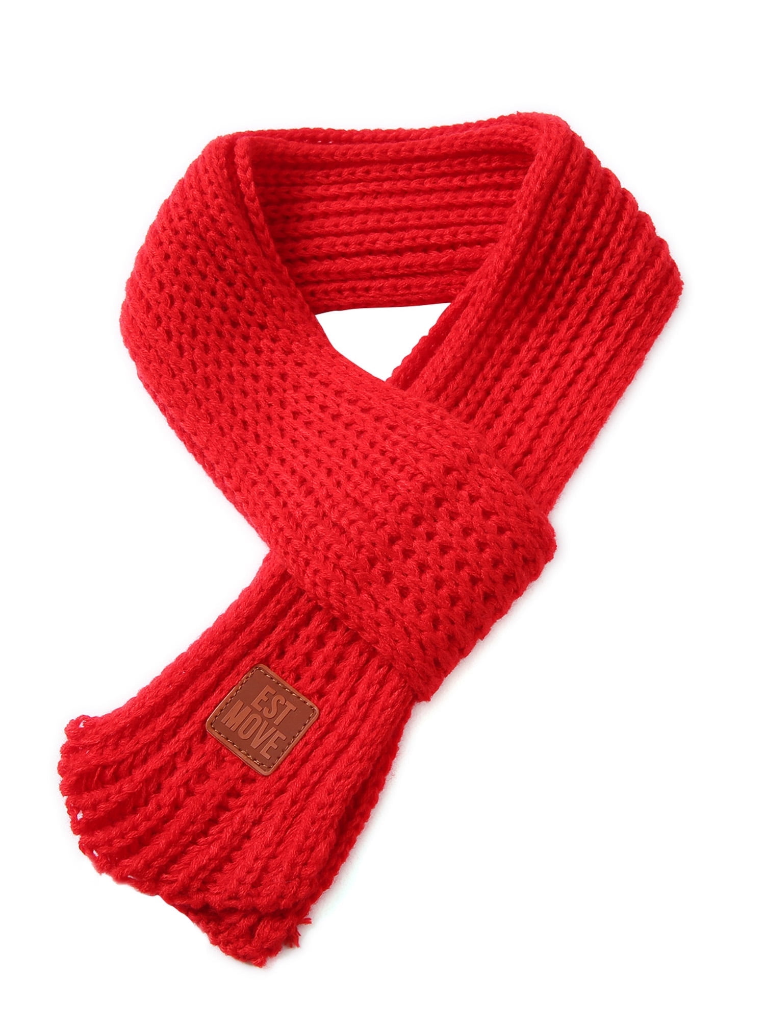 Listenwind Unisex Kids Winter Warm Scarf, Multi-Color