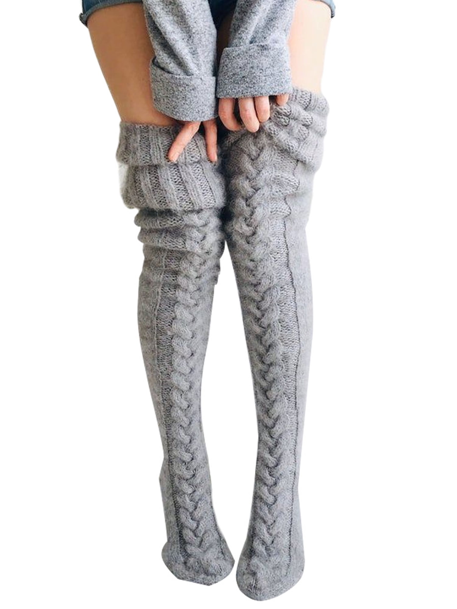 Wholesale Winter Warm Woolen Women Leggings Stacked Knitted Cotton Footwear  Socks - China Socks and Cotton Socks price