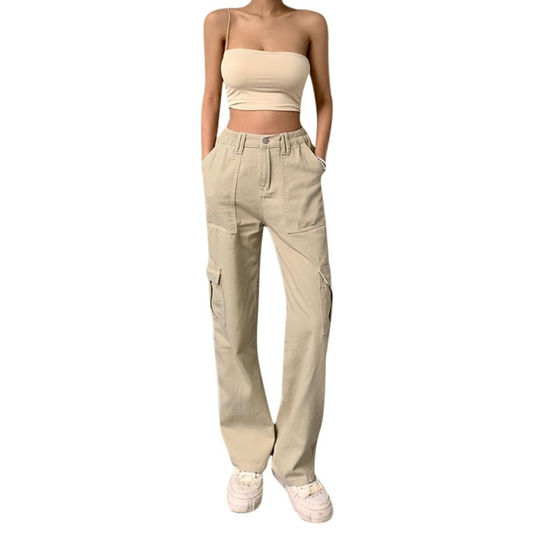 Womens cargo outlet pants walmart