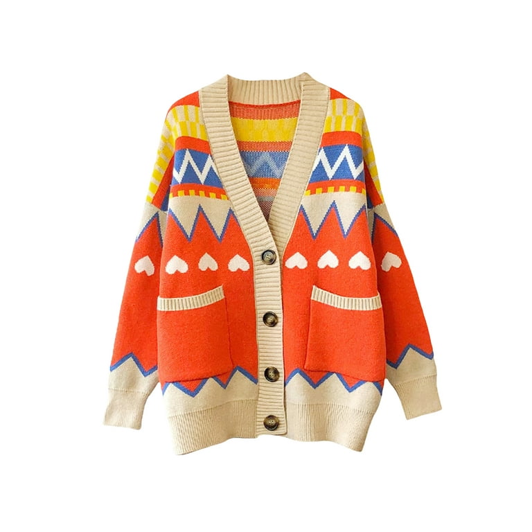 90s color block sweater clearance