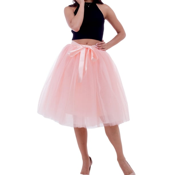 Peach tutu dress for adults clearance