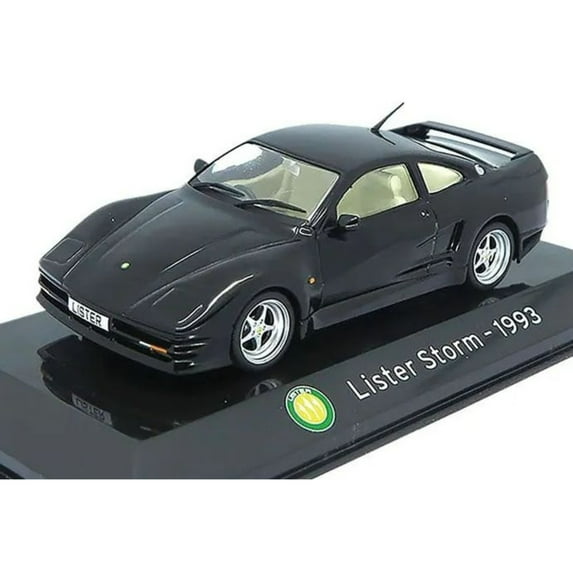 Lister Storm (1993) 1:43 scale diecast model car in Black by Ex Mag