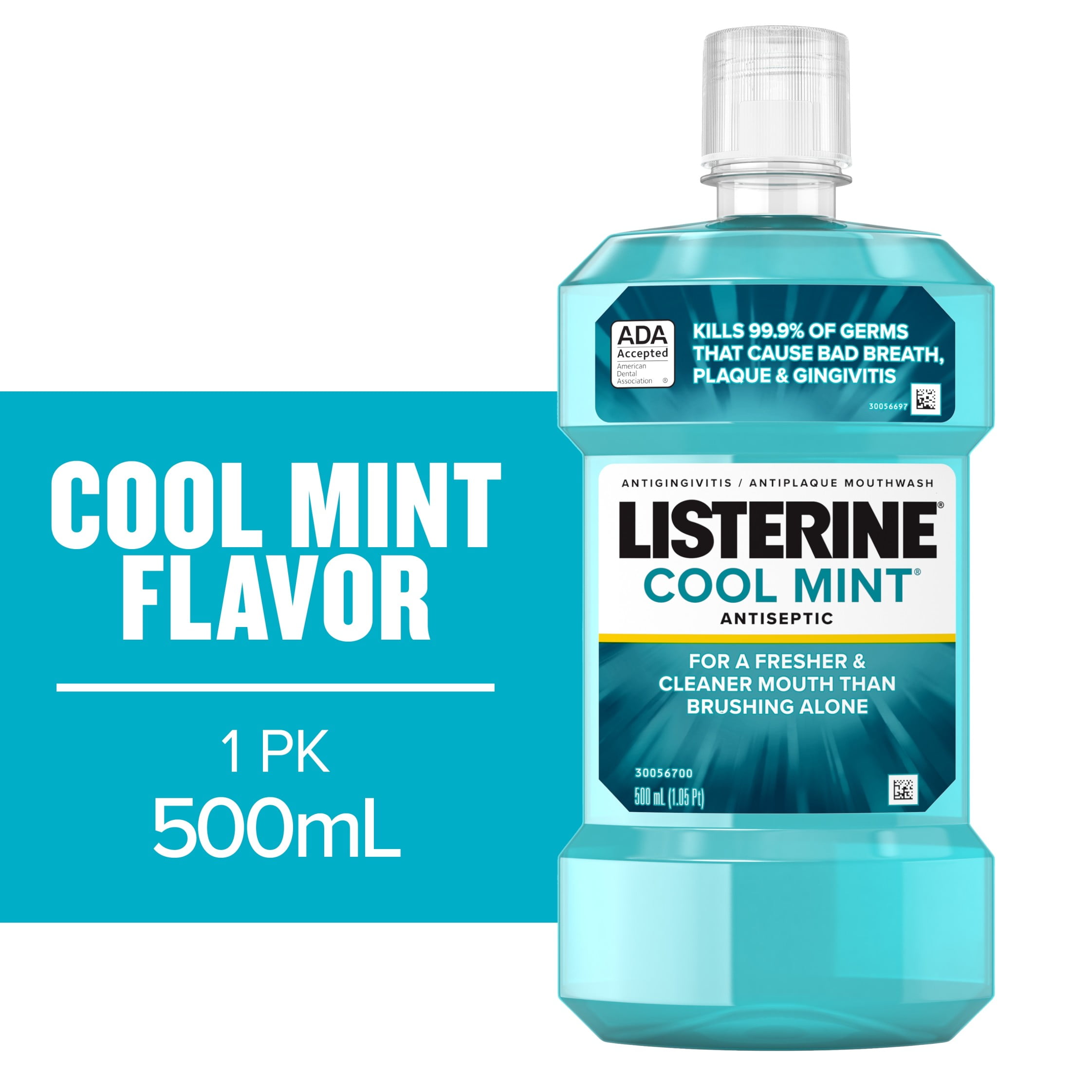 Listerine Cool Mint Antiseptic Mouthwash, Anti-Bac
