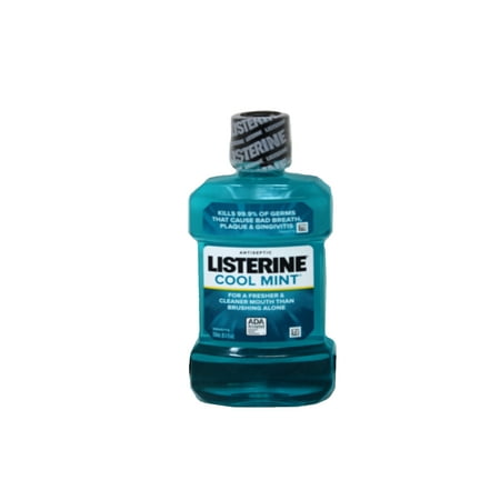 Listerine Antiseptic Mouthwash Coolmint, COOLMINT 250Ml 8.5 Fl Oz (Pack Of 3)