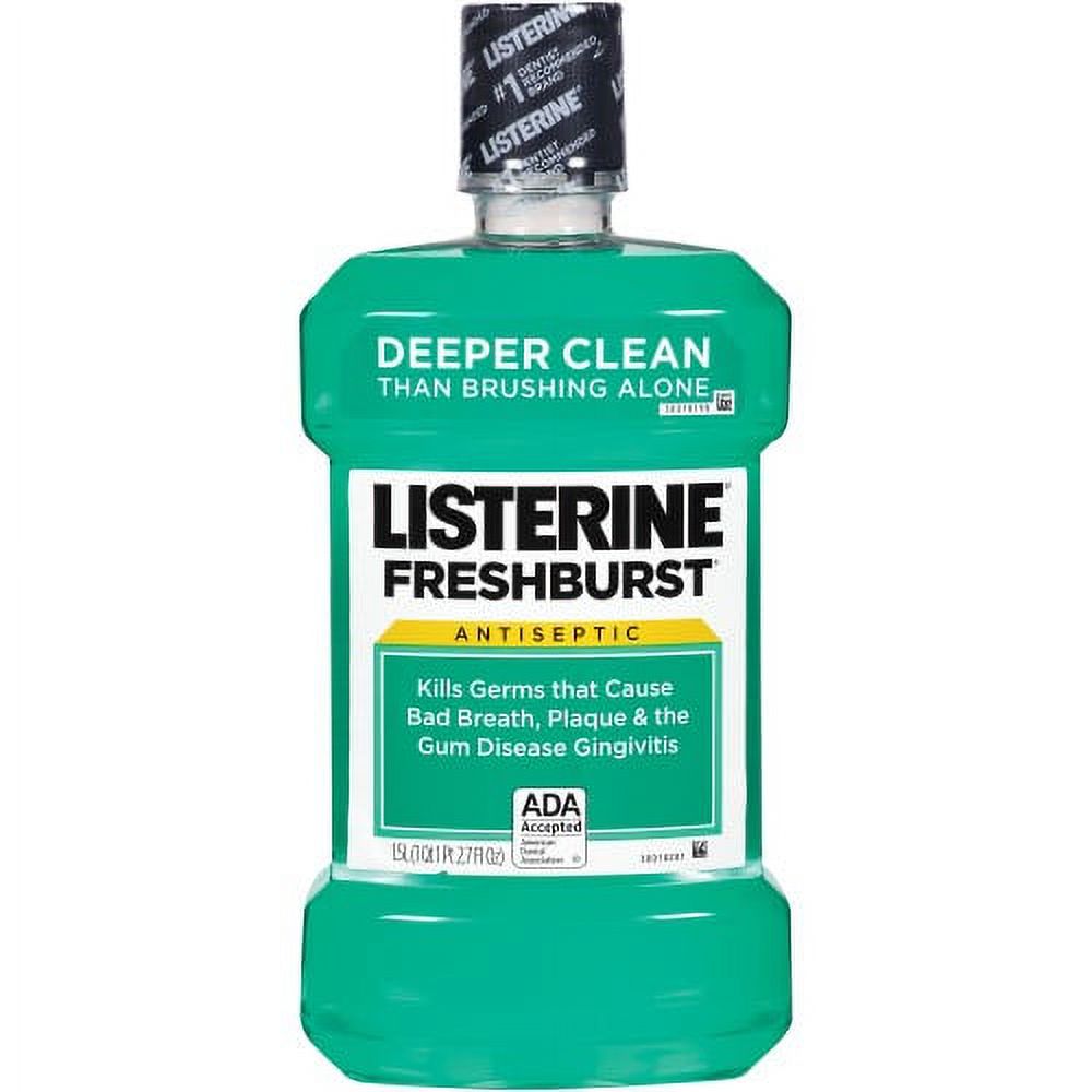 Listerine Antiseptic Mouthwash FreshBurst, 1.5 Lt (Pack of 20) - image 1 of 1