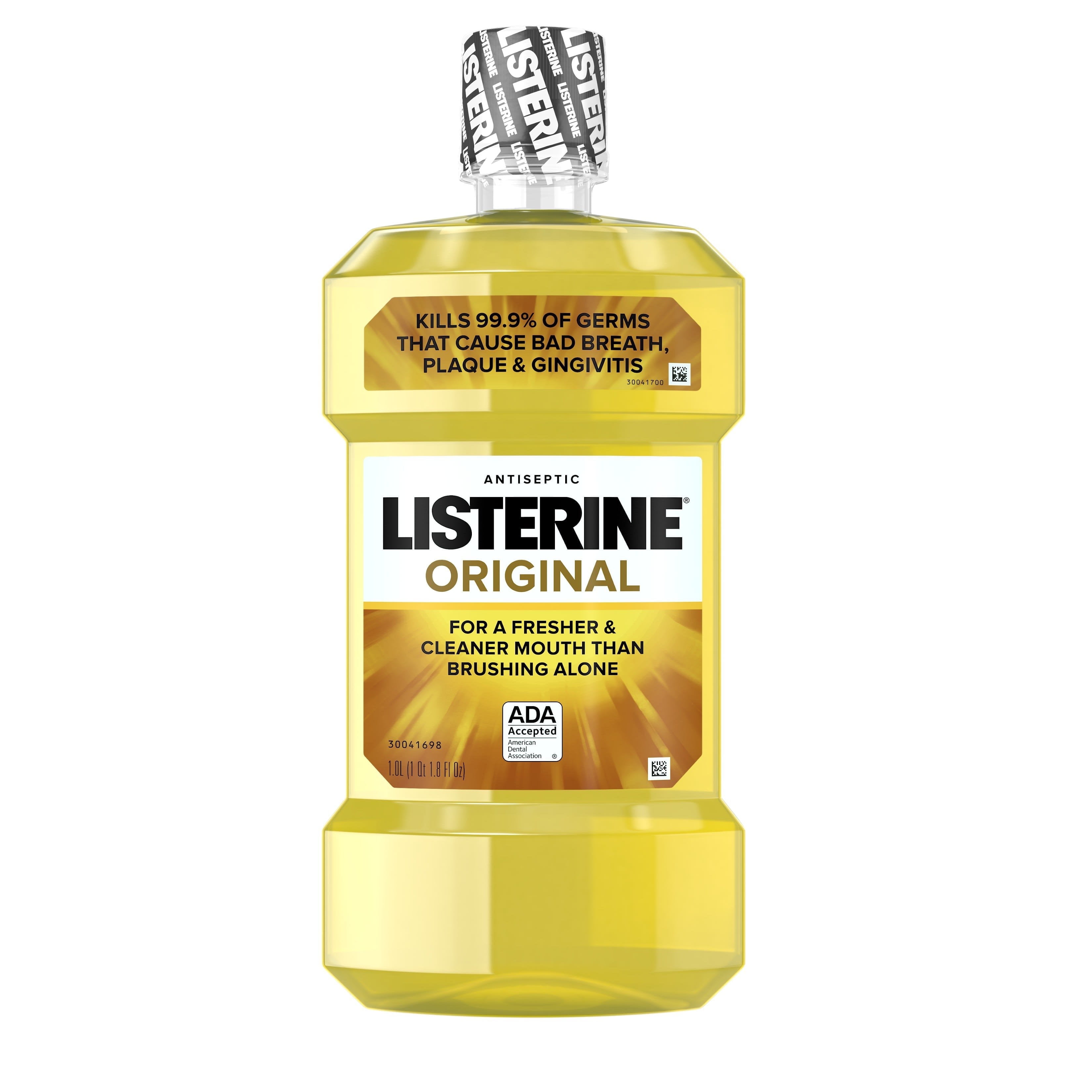 Listerine Antiseptic Mouthwash, Original, 1 Liter