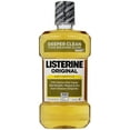 thumbnail image 1 of Listerine Antiseptic Mouthwash, Original 1000 mL (Pack of 3), 1 of 8