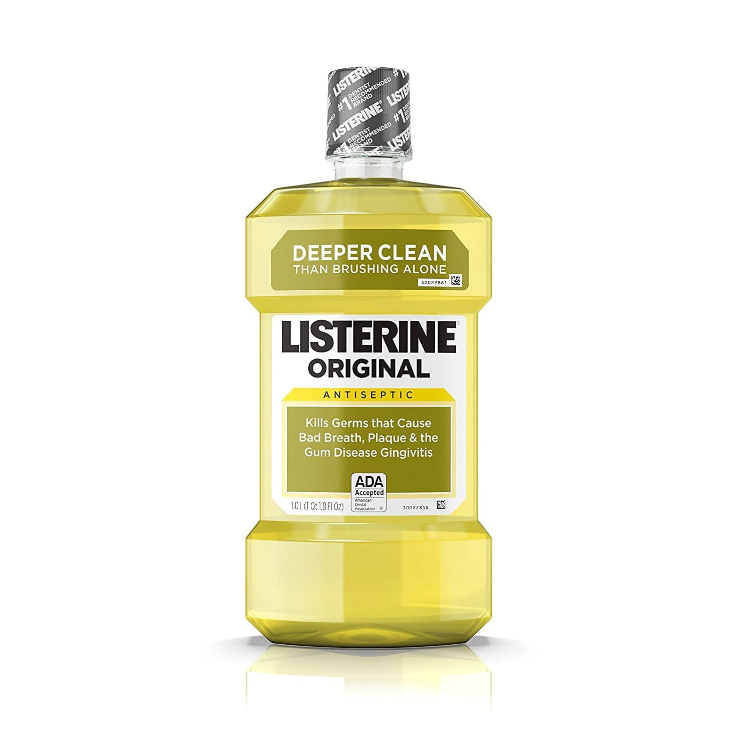 Listerine Antiseptic Mouthwash, Original 1000 mL (Pack of 6)