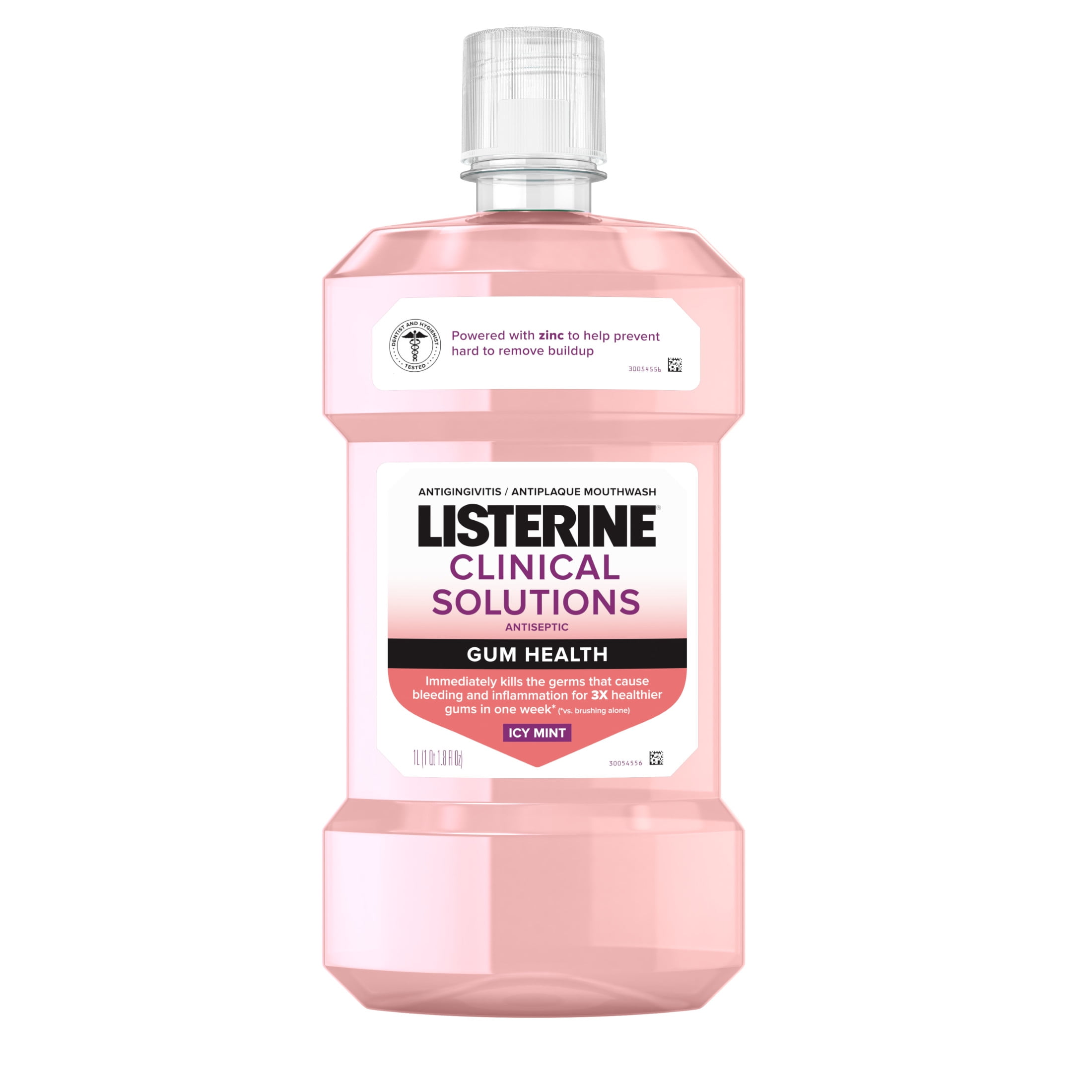 Listerine Clinical Solutions Gum Health Antiseptic Mouthwash, 1 L